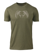 KUIU Engraved Ram T-Shirt | Military Green