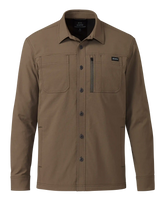 Motive Flannel Lined Shirt Jacket | Major Brown