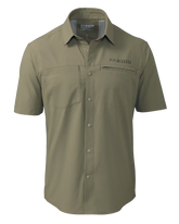 Mesa Vented SS Snap Shirt | Khaki