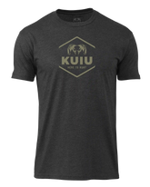KUIU Stacked Here to Hunt T-Shirt | Charcoal