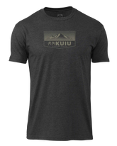 KUIU Ultralight Mountain Logo T-Shirt | Charcoal