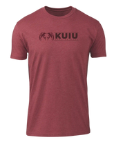 KUIU Here to Hunt Logo T-Shirt | Cardinal