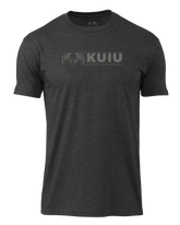 KUIU Here to Hunt Logo T-Shirt | Charcoal