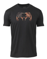 KUIU Solid Patriotic Ram T-Shirt | Black