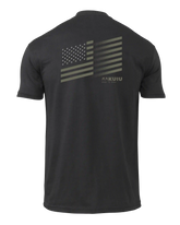 KUIU Solid Flag Fade T-Shirt | Black