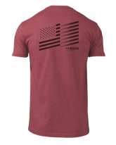 KUIU Solid Flag Fade T-Shirt | Cardinal
