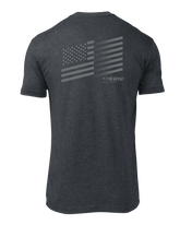 KUIU Solid Flag Fade T-Shirt | Charcoal