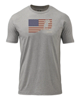 KUIU Ram Flag T-Shirt | Heather Grey