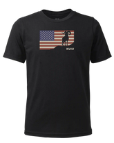 Youth Ram Flag T-Shirt | Black