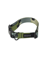 Camo Webbing Dog Collar | Verde