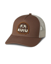 KUIU Here to Hunt Woven Patch Hat | Brown/Tan