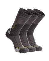 ULTRA Merino Midweight Mountain Sock 3-Pair Pack | Grey Green
