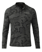 Ridgepoint Fleece Henley | Black Tonal