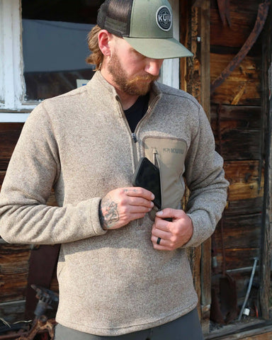 Base Camp Pullover Sweater | Grizzly Heather