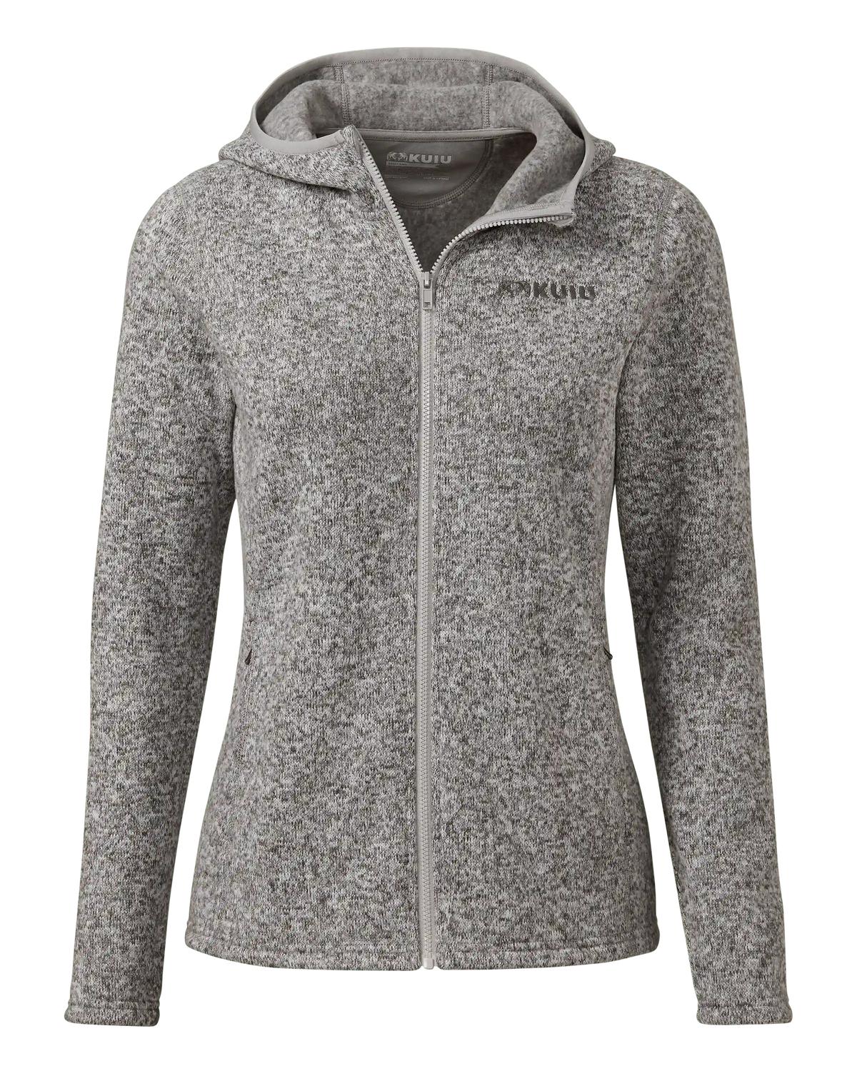Women's Base Camp Hooded Sweater | Stone White Heather