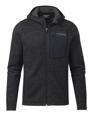 Base Camp Hooded Sweater | Heather Black