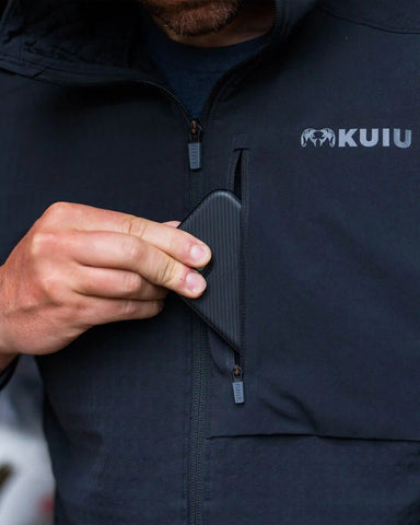 Blockfield Fleece Hoodie | Gunmetal