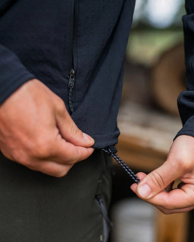Blockfield Fleece Hoodie | Gunmetal