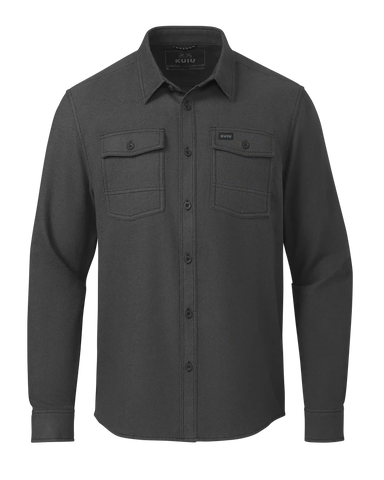 Field Flannel Shirt | Asphalt