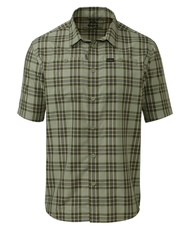 Borrego SS Shirt | Verde Crosscheck Plaid