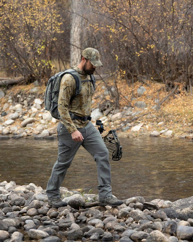 ULTRA Merino 145 Zip-T Hunting Hoodie | Gunmetal