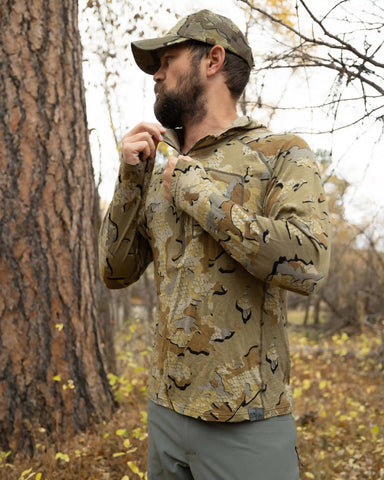 ULTRA Merino 145 Zip-T Hunting Hoodie | Gunmetal