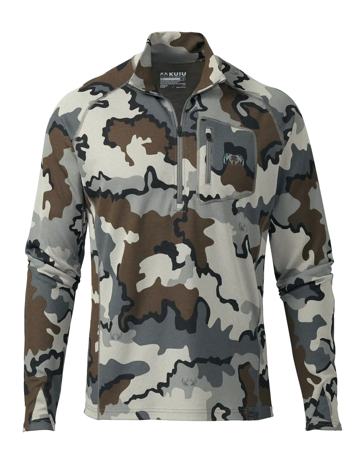 PRO Merino 200 Zip-T | Vias