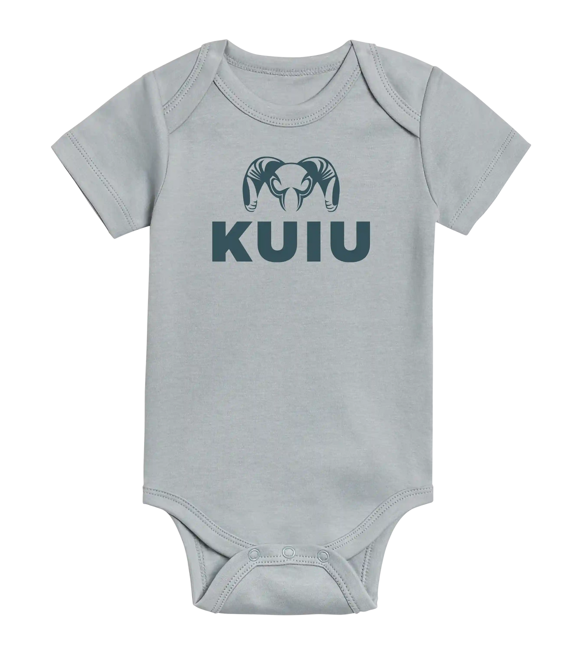 KUIU Stacked Logo Baby One-Piece | Mist