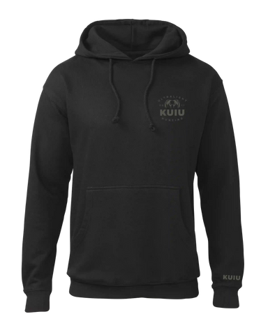 KUIU Ultralight Chest Logo Hoodie | Black