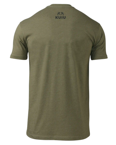 Outlet KUIU Here to Hunt Fade T-Shirt | Military Green