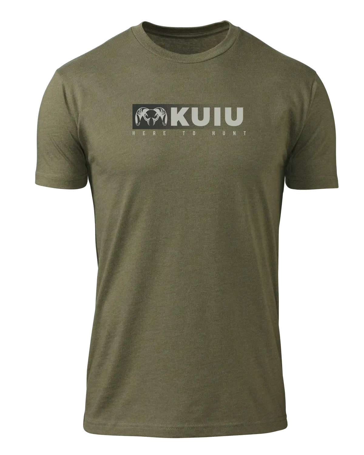 Outlet KUIU Here to Hunt Fade T-Shirt | Military Green