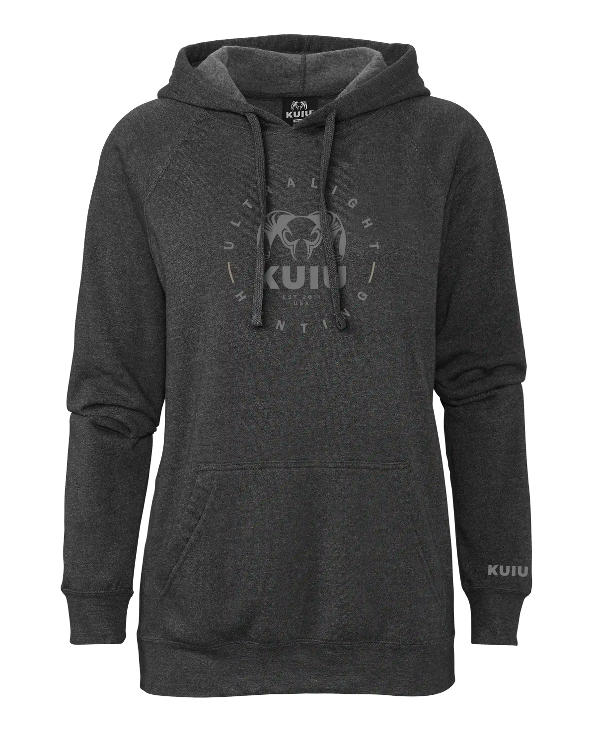 Outlet KUIU Women's Ultralight Hunting Circle Hoodie | Charcoal
