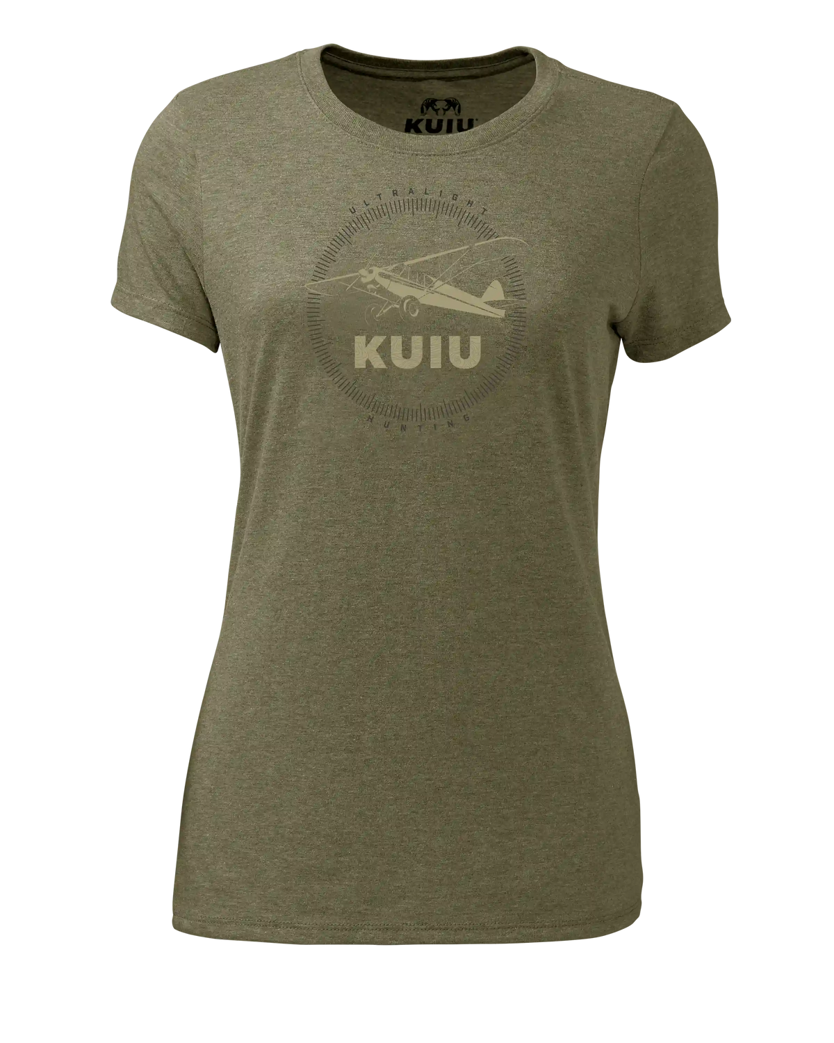 Outlet Women's Super Cub Logo T-Shirt | Military Green