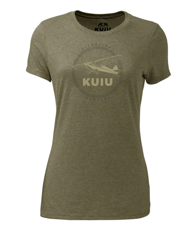 Outlet Women's Super Cub Logo T-Shirt | Military Green