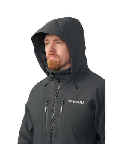 KUIU Kutana Gale Force Hooded Jacket | Gunmetal