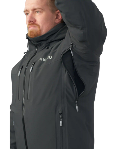 KUIU Kutana Gale Force Hooded Jacket | Gunmetal