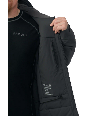 KUIU Kutana Gale Force Hooded Jacket | Gunmetal
