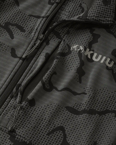 Ridgepoint Fleece Zip-T | Black Tonal