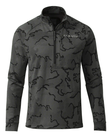 Ridgepoint Fleece Zip-T | Black Tonal
