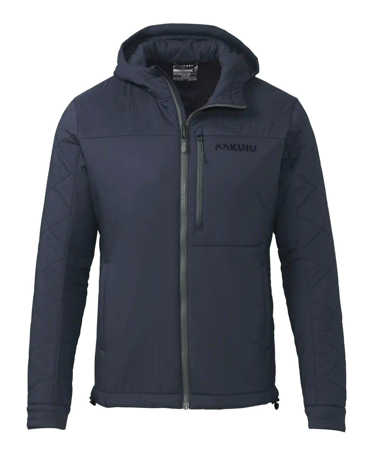 Outlet Granby Hooded Jacket | Steel Blue