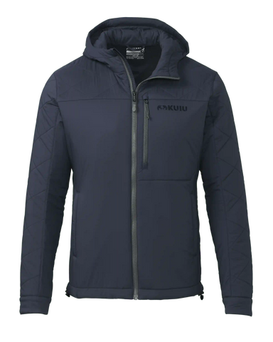 Outlet Granby Hooded Jacket | Steel Blue