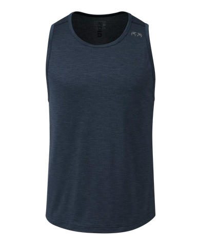 EnduroMesh Tank | Midnight Blue Heather