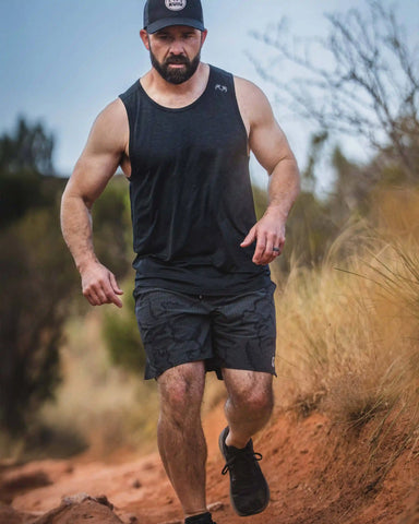 EnduroMesh Tank | Midnight Blue Heather