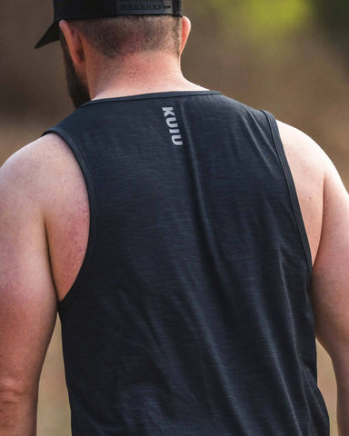 EnduroMesh Tank | Midnight Blue Heather